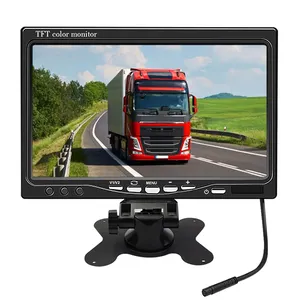 7 inch stand car TFT LCD monitor with desktop display