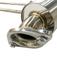 Système d'échappement catback Valvetronic Bargee Mazda MX5 MX-5 NC 2.0L 2015 ~ 2021 catback automatique avec bride