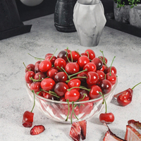 Groothandel Pinzheng Merk Rood Zwart Schuim Kunstkersenfruit 2Cm Maat Stofbestendig Voor Thuiskeuken Feest Moederdag