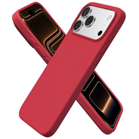 Coque de téléphone magnétique étanche, résistante à la chaleur et aux chocs en silicone liquide de qualité alimentaire + PC avec support magnétique pour la série 17