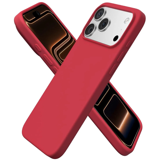 Food Grade Liquid Silicone+PC Magnetic Waterproof Heat Resistant Shockproof Phone Case Magnetic Ring Holder for 17 Series