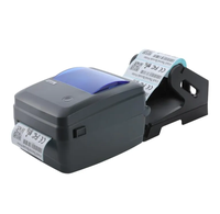 Imprimante d'étiquettes thermiques de bureau 4 pouces pour étiquettes d'expédition 4x6 sur support thermique direct perforé en accordéon