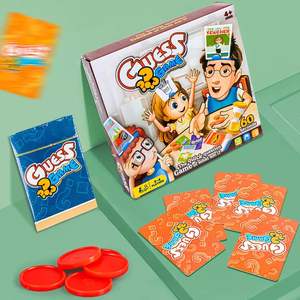 Interesante juego de adivinanzas Pregunta rápida Soy yo Juego de mesa Novedad <span class=keywords><strong>Gadgets</strong></span> <span class=keywords><strong>para</strong></span> niños <span class=keywords><strong>Padres</strong></span> Divertido 'Who' Concepto de adivinanzas - Product Image 2