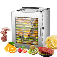 Fabriek Infrarood Voedsel Dehydrator Fruit En Groenten Commerciële Vlees Voedsel Dehydrator Natuurlijke 20Kg Dehydrator