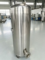 Réservoir sous pression en acier inoxydable 316L HENGYU avec pompe de stockage d'eau, garantie 1 an, tension et dimensions personnalisables