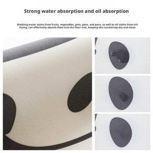 Tapete de Cocina Super Absorbente de Fibra Sintética Ecológica, Antideslizante, Resistente al Aceite, Lavable a Mano, Grosor Medio, Moderno - Product Image 2
