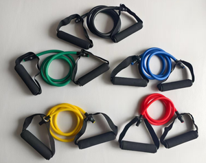 Set di Bande Elastiche di Resistenza di Alta Qualità OEM, Corda per Trazioni Muscolari, Fasce di Resistenza per <span class=keywords><strong>Esercizi</strong></span> - Product Image 6