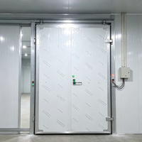 Chambre froide portable pour semences, chambre froide de plain-pied, congélateur rapide, conteneur avec rail à viande pour l'industrie de transformation alimentaire