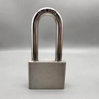 Cadenas de sécurité supérieure Candado, anse de 50 mm, serrures de porte, cadenas en acier inoxydable de haute qualité