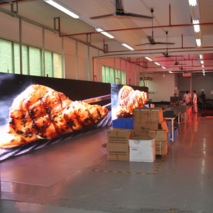 โมดูลจอแสดงผล LED แบบเลนส์ความสว่างสูง P10 สำหรับภายนอกอาคาร ขายส่งจากโรงงาน พร้อมหน้าจอแสดงข้อความแบบกันน้ำ MS1 - Product Image 2