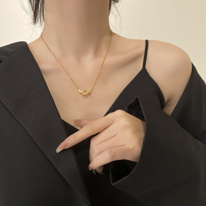 AA01025 Collar <span class=keywords><strong>de</strong></span> alas <span class=keywords><strong>de</strong></span> Ángel A prueba <span class=keywords><strong>de</strong></span> óxido Corazón <span class=keywords><strong>de</strong></span> Ángel Alas voladoras simples Collar <span class=keywords><strong>de</strong></span> acero inoxidable - Product Image 6