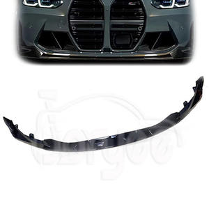 Separador de labios de parachoques delantero Mp para <span class=keywords><strong>BMW</strong></span> M3 G80 G82 M4 CSL CS 2021 2022 2023, Kit de carrocería de alerón de fibra de carbono, accesorio de afinación, pieza ABS - Product Image 1