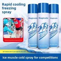 Spray Rafraîchissant Sportif (Boîte Métallique) pour Football, Basketball, Course à Pied – Offre un Effet Glacé et Revigorant