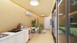 Cabane Apple préfabriquée, <span class=keywords><strong>maison</strong></span> prête à l'emploi, villas, cabane moderne, mini-<span class=keywords><strong>maison</strong></span>, maisons mobiles économiques, <span class=keywords><strong>aménagement</strong></span> flexible - Product Image 5