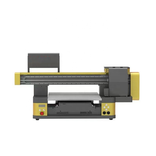 Colorful Digital UV Printing Machine 60cm Uv Printer With 3 Head High Speed for Phone Case Wooden  Glass Plastic Iron