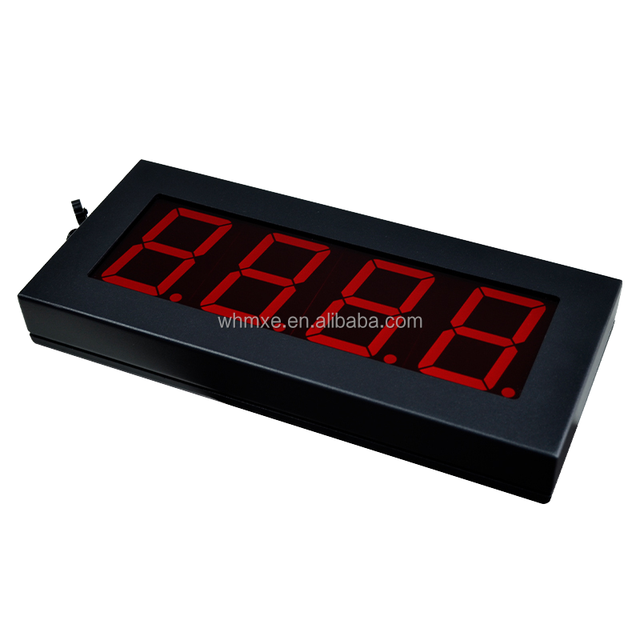 8-inch Single Color IP65 Outdoor LED Display for Wayfinding Clock and Temperature Sign with GPS Time Display