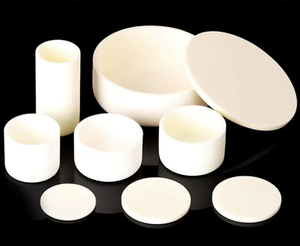 Ensemble de creusets et couvercles en alumine, fournitures de laboratoire en céramique blanche, différentes tailles - Product Image 1