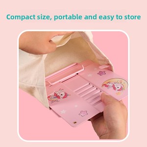 Soporte <span class=keywords><strong>de</strong></span> <span class=keywords><strong>libros</strong></span> <span class=keywords><strong>de</strong></span> Metal Sixue, estante <span class=keywords><strong>de</strong></span> <span class=keywords><strong>lectura</strong></span> Simple para estudiantes <span class=keywords><strong>de</strong></span> escuela <span class=keywords><strong>primaria</strong></span>, estantería para niños, sujetalibros con Clip <span class=keywords><strong>de</strong></span> escritorio, modelo <span class=keywords><strong>de</strong></span> 209x165x190mm - Product Image 3