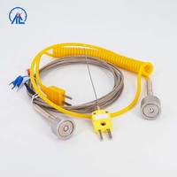 Thermocouple à surface magnétique puissante de type K, RTD Pt100, contrôleur de température, précision de 0,5 °C, longueur de câble personnalisable OEM/ODM