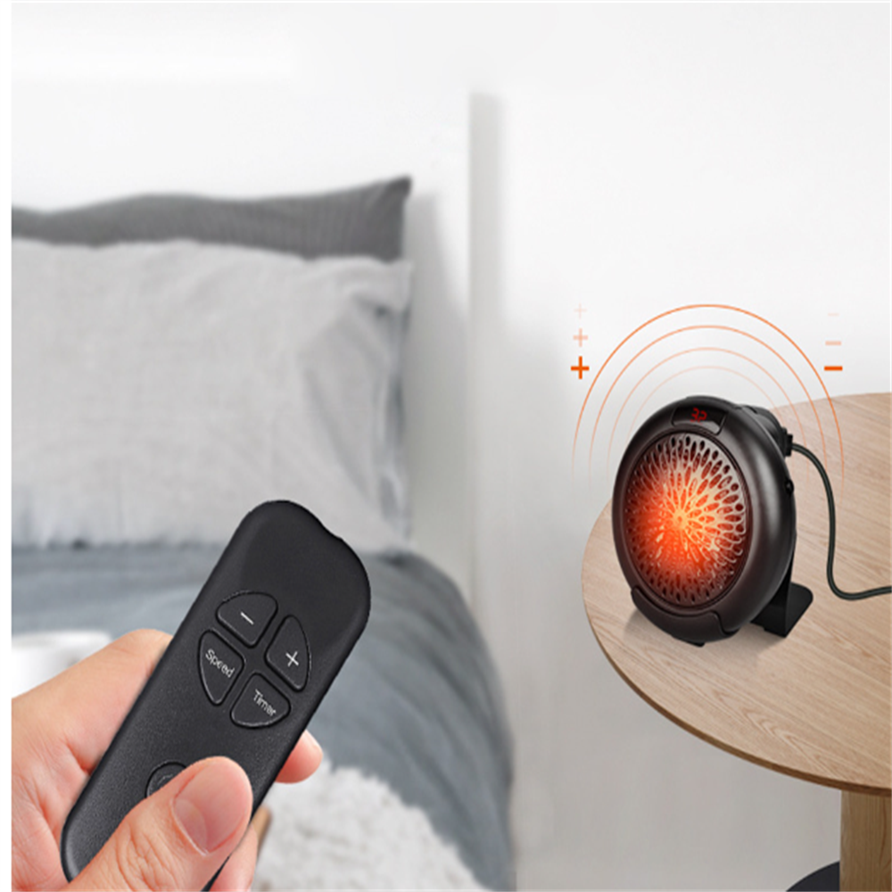 Портативный электрический обогреватель Мини настенное крепление быстрый нагрев электроотопительный прибор с регулируемый термостат