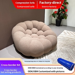 יחיד דלעת כותרת כותרת קשת כותרת חצי חדר שינה מרפסת פנאי סט עם דחיסת ואקום חוצה גבולות מושב אחד - Product Image 3