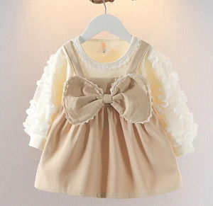 Principessa ragazza fiore abito autunno Tutu festa di compleanno di nozze abiti per bambini per le ragazze bambini - Product Image 5