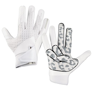 Nouveauté <span class=keywords><strong>Gants</strong></span> <span class=keywords><strong>de</strong></span> football américain personnalisés, <span class=keywords><strong>gants</strong></span> <span class=keywords><strong>de</strong></span> football avec grip design, <span class=keywords><strong>gants</strong></span> <span class=keywords><strong>de</strong></span> football américain pour l'extérieur, fabricant - Product Image 6