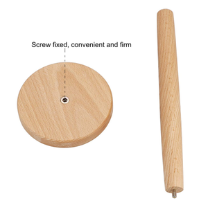 Portarotolo da Cucina <span class=keywords><strong>e</strong></span> Bagno, Supporto per Rotoli di Carta, Organizzatore da Appoggio in Legno per Armadietto - Product Image 5