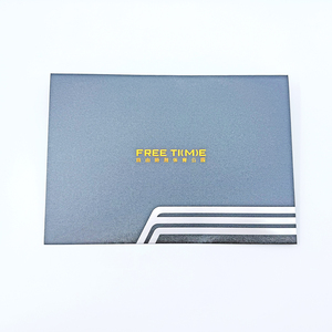 Роскошный винтажный льняной текстурированный бумажный конверт на заказ восковая наклейка Печать Подарочная карта Упаковка ювелирных изделий Золотой Свадебный Пригласительный конверт - Product Image 2