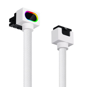 Cable de Extensión para Fuente de Alimentación de PC AsiaHorse Hydrus de 8 Pines, RGB ARGB, con Funda, para Tarjeta Gráfica GPU, Cables Personalizados - Product Image 1