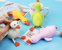 Jouet anti-stress en forme de canard extensible et mignon, en TPR souple, unisexe, pour soulager le stress, jouet de décompression pour adultes