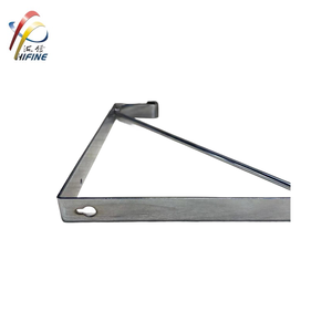 ヘビーデューティークロームオーバルチューブメッキクローゼットロッド & シェルフブラケット - Product Image 3