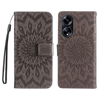 Étui portefeuille imprimé fleur de soleil pour Oppo A1 5G/A98 5G/F23 5G/Realme C53
