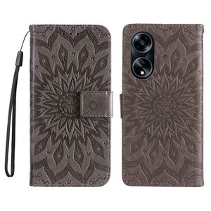 Funda con estampado de flores de Sol para Oppo <span class=keywords><strong>A1</strong></span> 5G/A98 5G/F23 5G/Realme C53 - Product Image 2