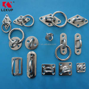 Plaque <span class=keywords><strong>d</strong></span>'<span class=keywords><strong>amarrage</strong></span> de pont de yacht de bateau marin de coussin de diamant <span class=keywords><strong>d</strong></span>'acier inoxydable résistant avec l'<span class=keywords><strong>anneau</strong></span> - Product Image 6