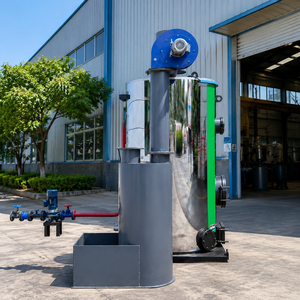 Generador de Vapor Vertical de Tubos de Fuego para Biomasa Industrial, Construcción de Acero Inoxidable para Calderas de Combustible de Paja y Pellets de Madera - Product Image 5