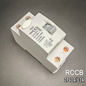 Interrupteur de protection contre les fuites HID RCCB Disjoncteur de fuite blanc, fabricant de fuites domestiques Ventes directes - Product Image 3