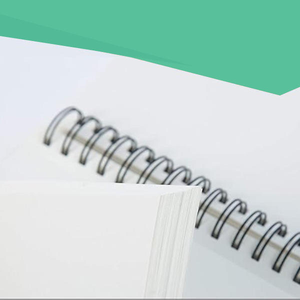 Альбом для рисования на спирали с обложкой из бумаги для трансграничной торговли, для промоакций, чистый блокнот для эскизов и рисования, 9x12 дюймов, 100 листов - Product Image 2