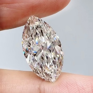 Joyería Messi, Diamante Suelto de Corte Marquesa de 0.5ct 1ct 2ct 3ct, Color Blanco D, Claridad VS1 VVS1, Diamante Cultivado en Laboratorio con Certificación IGI, HPHT CVD - Product Image 2