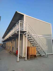 Nouveau design de maison conteneur préfabriquée personnalisée de style village Pack plat préfabriqué pour café-restaurant kiosque ishop zhengzhou - Product Image 6