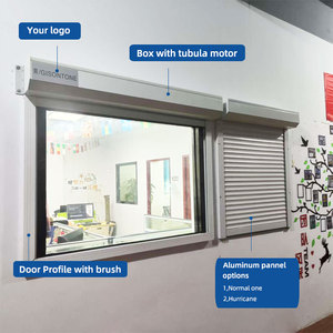 Tapparella Avvolgibile Orizzontale Elettrica in <span class=keywords><strong>Alluminio</strong></span> Bianco Personalizzata ad Alto <span class=keywords><strong>Isolamento</strong></span> <span class=keywords><strong>Termico</strong></span> di Alta Qualità - Product Image 3