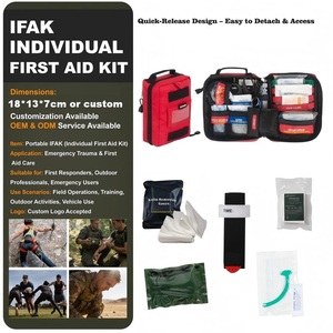 Kits de Emergência IFAK de Alta Qualidade para Atividades ao Ar Livre, Bolsa de <span class=keywords><strong>Trauma</strong></span>, Kit de Primeiros Socorros para Camping, Caminhadas e Aventuras - Product Image 1