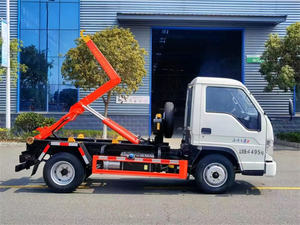 Prix réduit Nouveau camion poubelle Forland 4x2 diesel manuel avec mini-grue à bras hydraulique - Product Image 3
