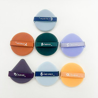 Esponja de Maquillaje Big Dipper de Alta Densidad, Súper Suave, de Doble Uso Húmedo y Seco, con Poros Finos, para Base de Maquillaje, Polvo Compacto y Cojín de Aire