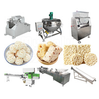 Machine à friandises MY Rice Krispie Ligne de production entièrement automatique de barres de protéines pour gâteau de riz soufflé et céréales