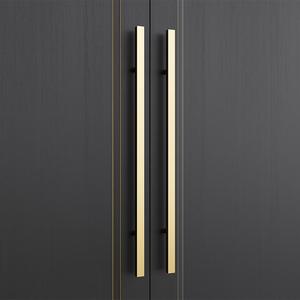 Manija de Puerta de Empuje de Acero Inoxidable Moderna de Alta Calidad para Baño, Hotel, Apartamento, Herraje de Puerta <span class=keywords><strong>Grande</strong></span> Personalizado - Product Image 1
