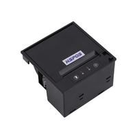 Printer Termal Panel Mikro 5V 12V 58mm Modul Printer Struk Mini Terintegrasi TTL RS232 untuk Peralatan Medis