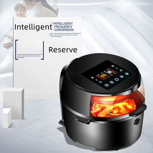Muestra gratis 8L al por mayor de gran capacidad <span class=keywords><strong>visual</strong></span> hogar inteligente automático multifuncional freidora de aire - Product Image 3