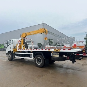 Camion grue <span class=keywords><strong>de</strong></span> dépannage Shacman 4X2 6 <span class=keywords><strong>tonnes</strong></span> avec grue à flèche droite et <span class=keywords><strong>barre</strong></span> <span class=keywords><strong>de</strong></span> <span class=keywords><strong>remorquage</strong></span> arrière - Product Image 5