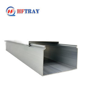 Cubierta de Canalización de Cables Industrial de Aluminio Sólido de 400mm x 50mm, Resistente a la Corrosión, para Uso en Fábricas - Product Image 3